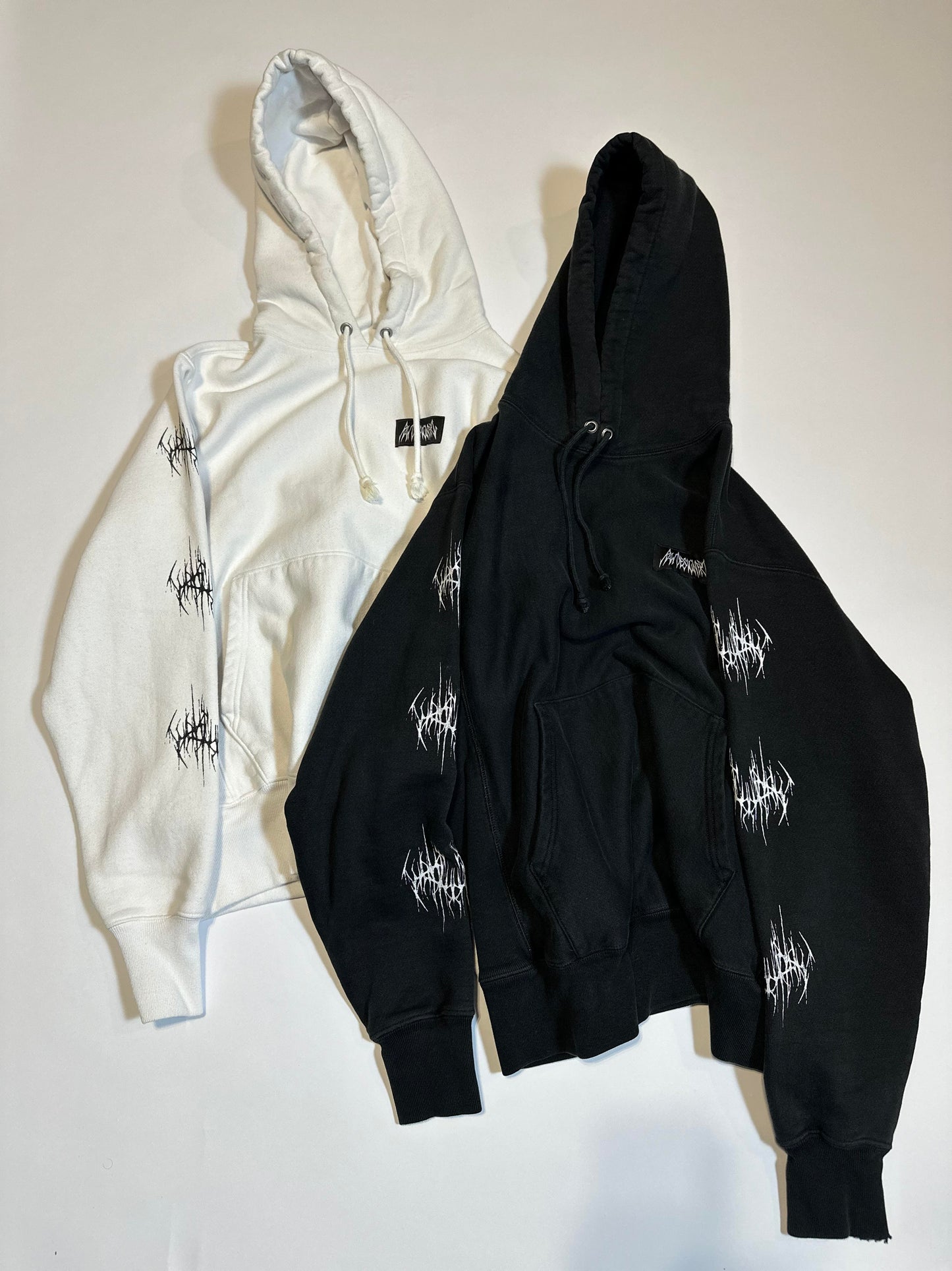 Raw Designerz/Champion collab Hoodies Black