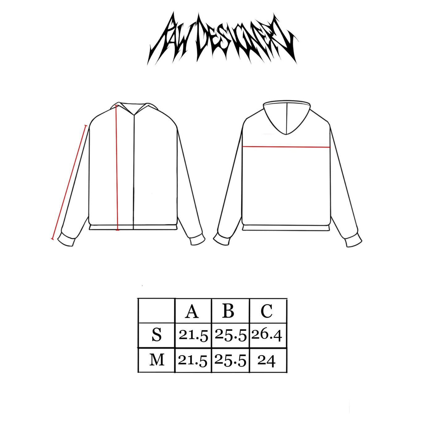 Raw Designerz/Champion collab Hoodies Black